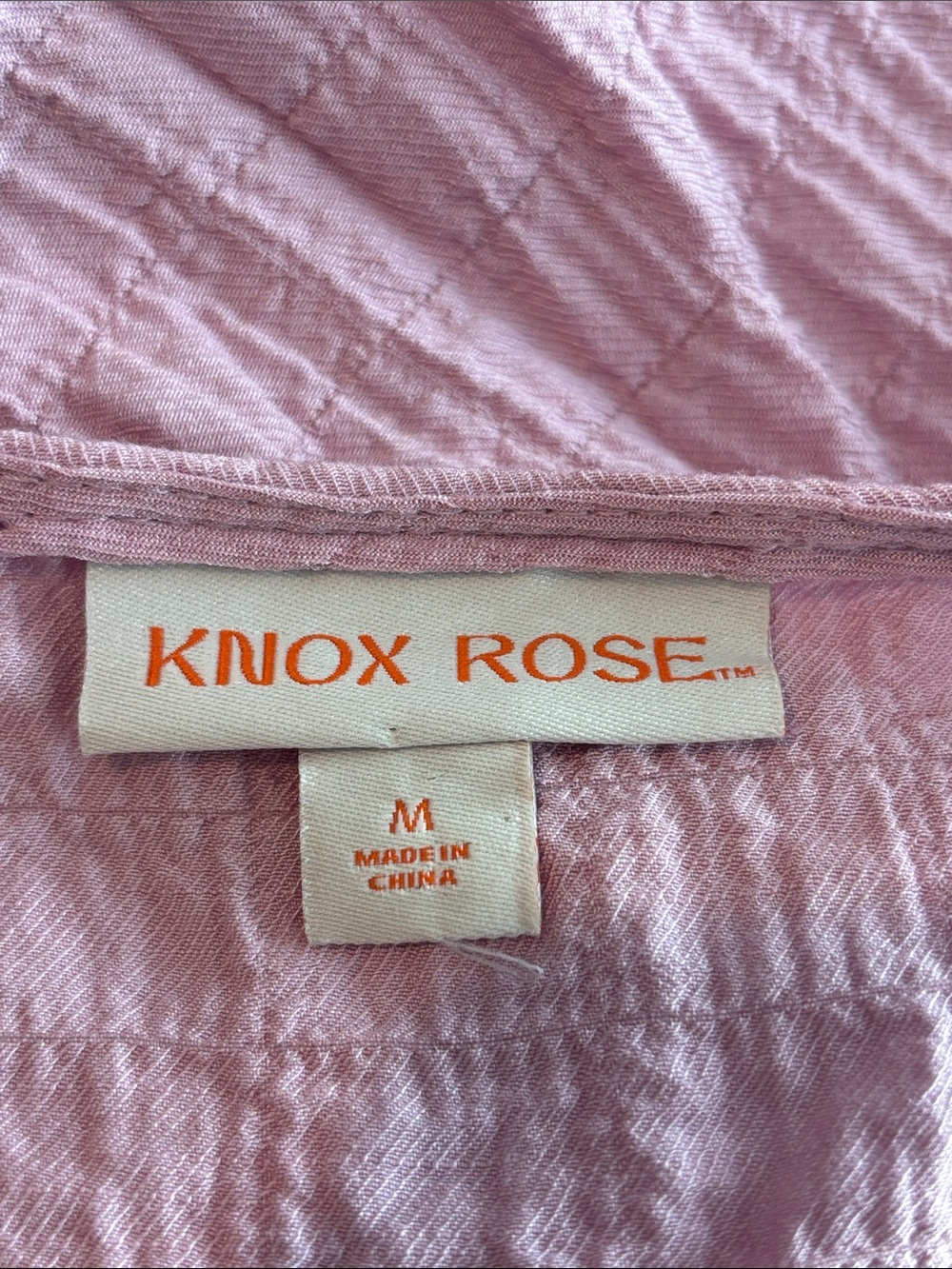 Knox Rose Soft Pink Tiered Crinkle Midi Dress - Picture 7 of 8